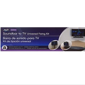Universal Soundbar Mount for Above or Below TV